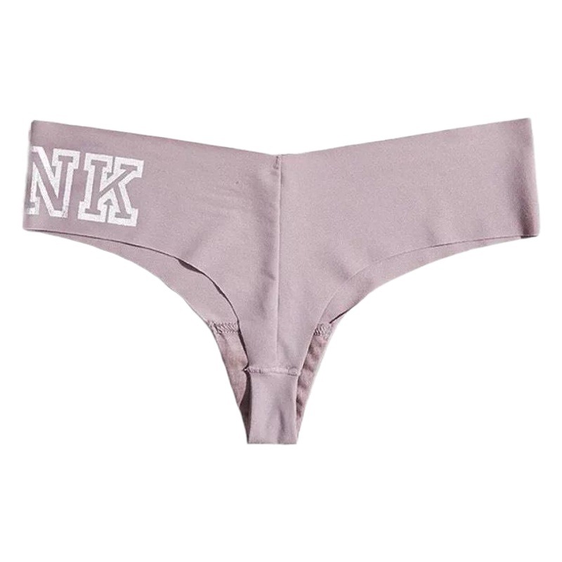 Europa y América Rosa carta amor deportes fitness yoga sin fisuras de seda del hielo sexy ropa interior las mujeres Tanga T Pantalones