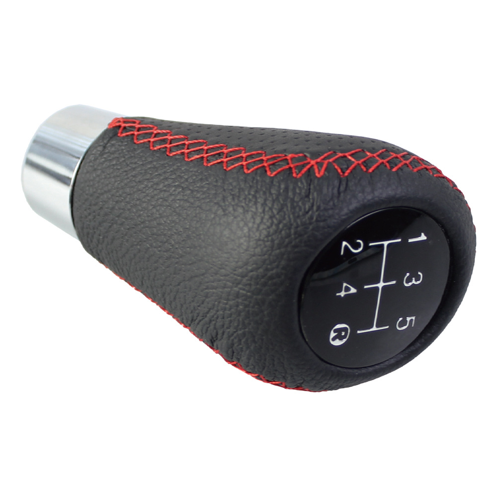 Cross-border universal car gear shift knob, high-quality modified manual transmission gear shift knob with stitched handle