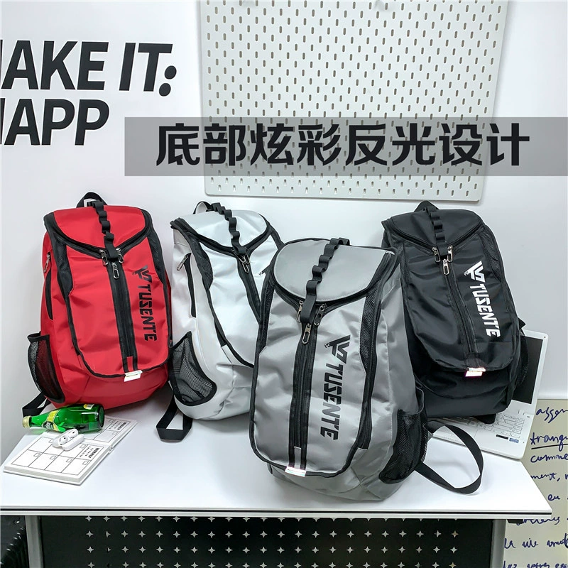 Capacious sports basketball universal backpack, laptop for traveling, school bag, Korean style