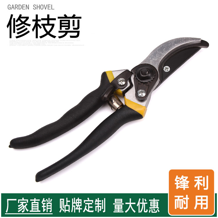 剪刀工厂跨境热销家用修枝剪刀果树苗木剪枝剪盆栽园艺造型大森霖