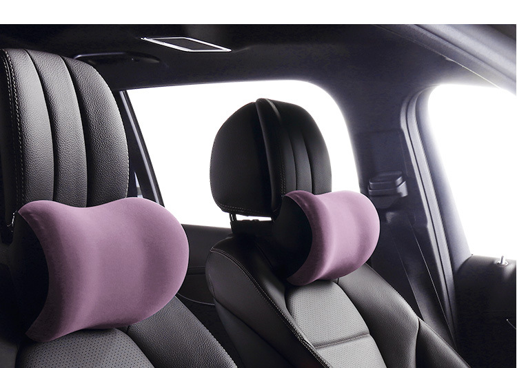 Car Headrest Neck Pillow Memory Foam Car Cushion Car Neck Support Pillow In-Car Cushion Pillow for Driver and Passenger Cervical Spine