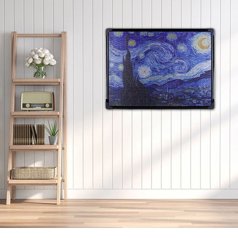 夜市小商品儿童益智拼图1000片成人卡通带胶水摆地摊批货手工趣味