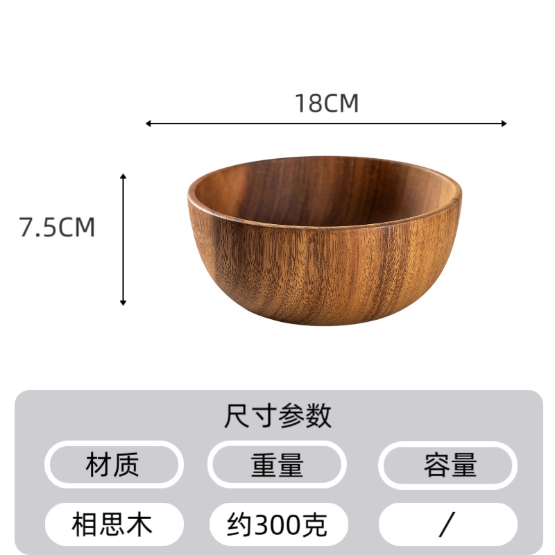 Acacia transfronteriza cuchara de ensalada tenedor de ensalada de madera de teca tazón abrazadera de pan de madera casera batidor de huevos conjunto de utensilios de cocina al por mayor