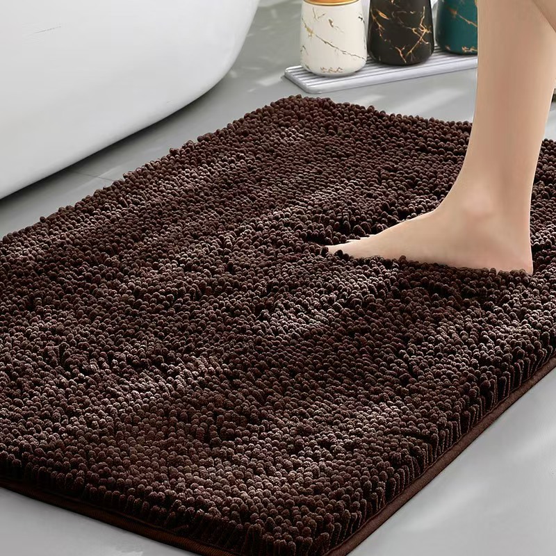 Nuevo alfombra de baño de Schneier, alfombra de baño, alfombra antideslizante, alfombra de absorción de agua gruesa, puerta de baño