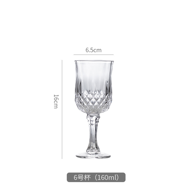Ins en línea vinos rojos vinos europeos caseros tazas de champagne tazas de cristal sin plomo tazas de pie alto