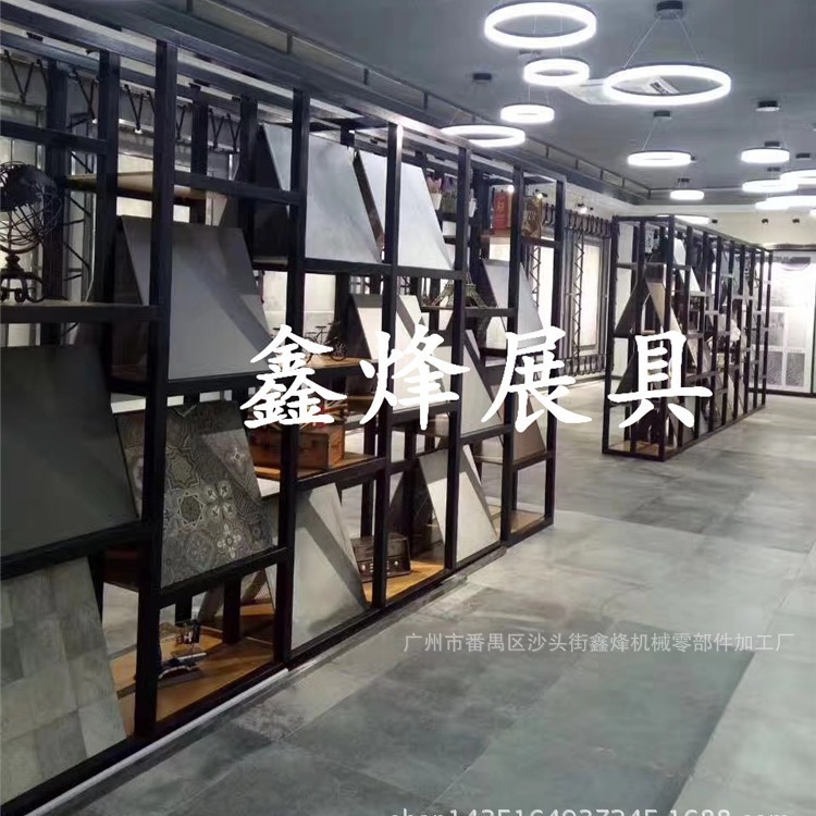 瓷砖展架陶瓷展具木地板架展示柜展示架马赛克架大理石屏风简易架