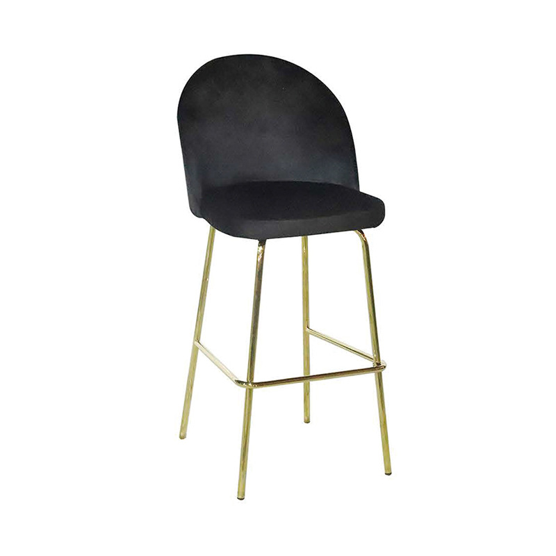 Silla de bar casera nórdica alta silla de bar respaldada alta recepción silla elevadora image 14
