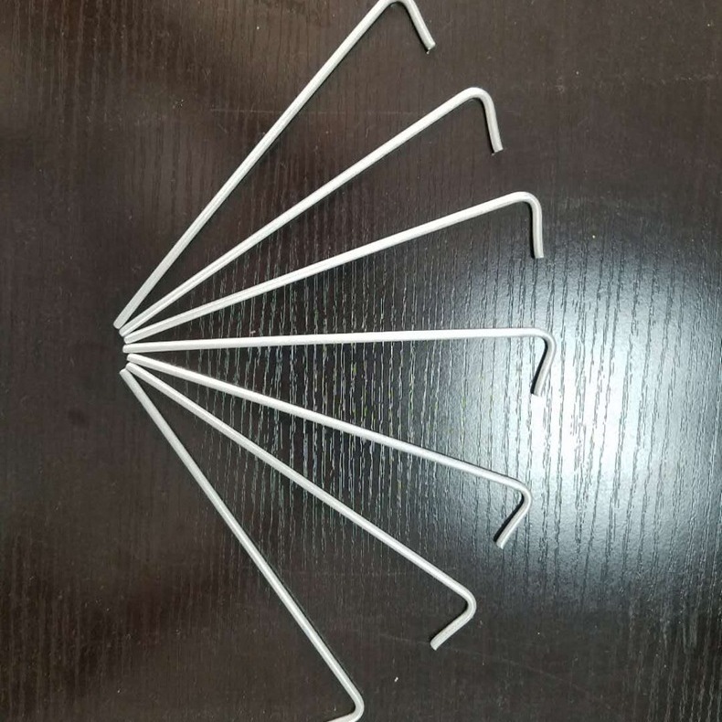 7字地钉野外帐篷专用镀锌铁线地钉帐篷地钉地丁地插营钉