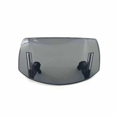 Universal motorcycle modification Motorcycle front windshield - gray-height-16x-width-30