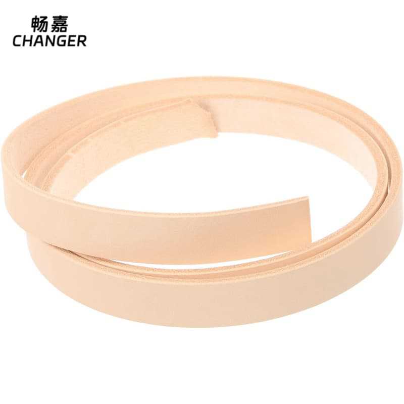 原色植鞣革皮带树膏皮真皮牛皮带皮料DIY皮革工艺书签可染色油边