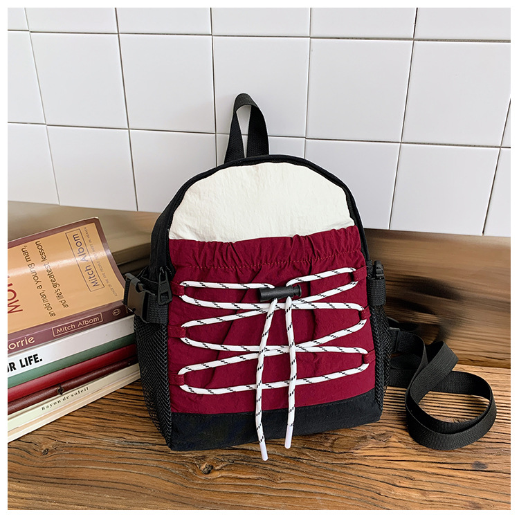 Mochila casual simple coreana para niños y niñas, mochila exterior, mochila de jardín de infantes para niños.
