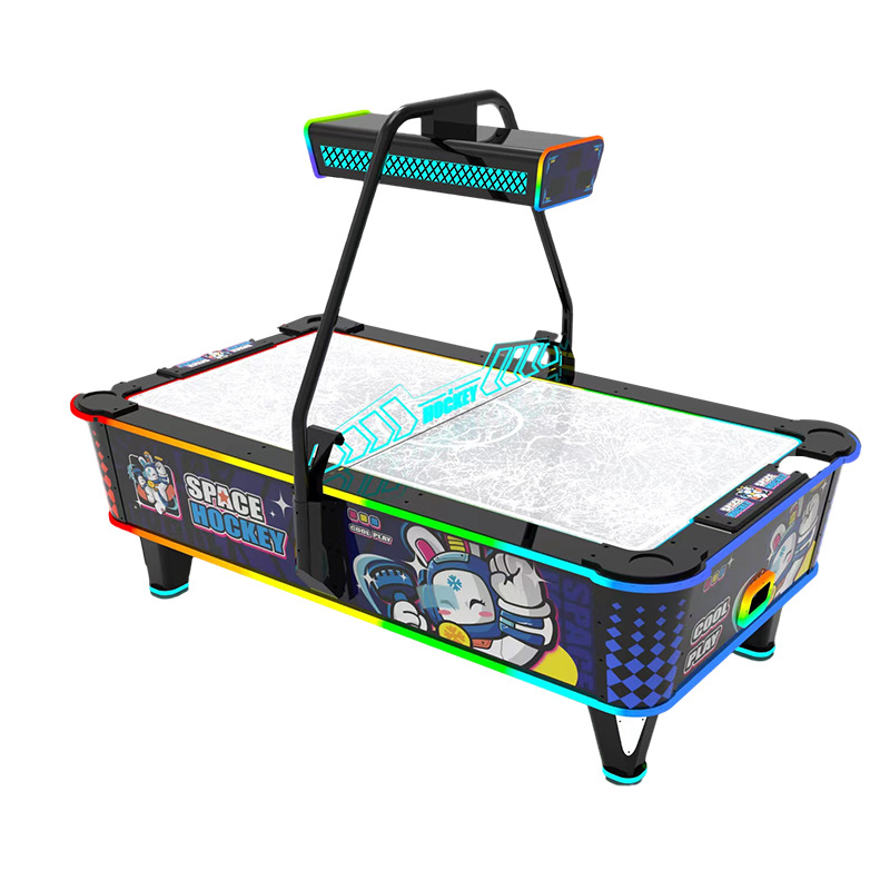 Juegos de videojuegos de hockey para niños, máquinas de entretenimiento a gran escala, fabricantes de equipos deportivos de moda, batallas transfronterizas, monedas