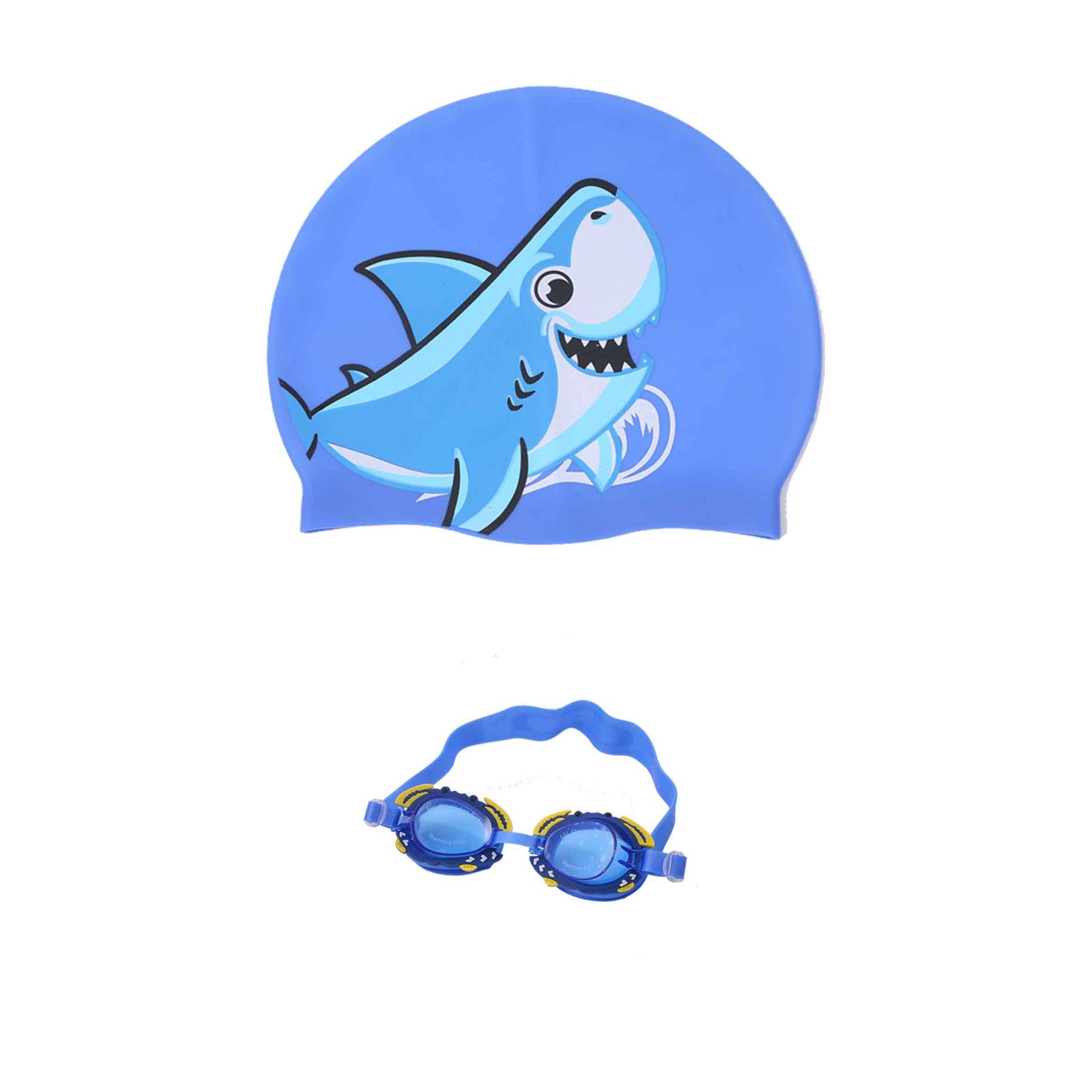 Gorro de baño de dibujos animados de silicona para niños, cabello largo para niñas, protección para los oídos impermeable, sin estrangulamiento, lindo gorro de natación, equipo de natación