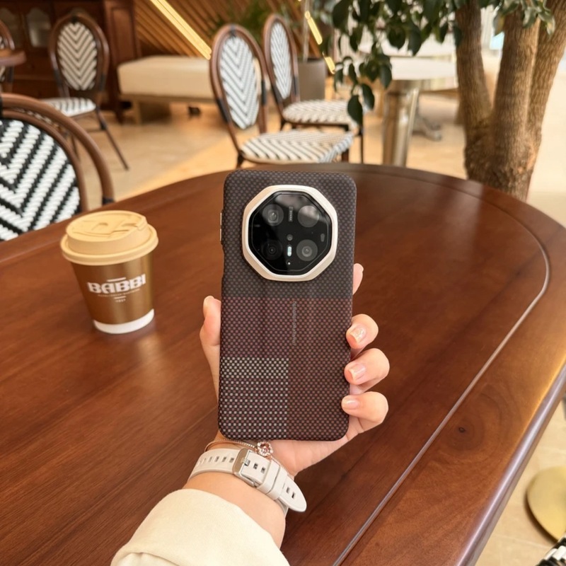 适用华为mate60rs非凡大师手机壳超薄pc70RS凯夫拉碳纤维纹防摔壳|undefined