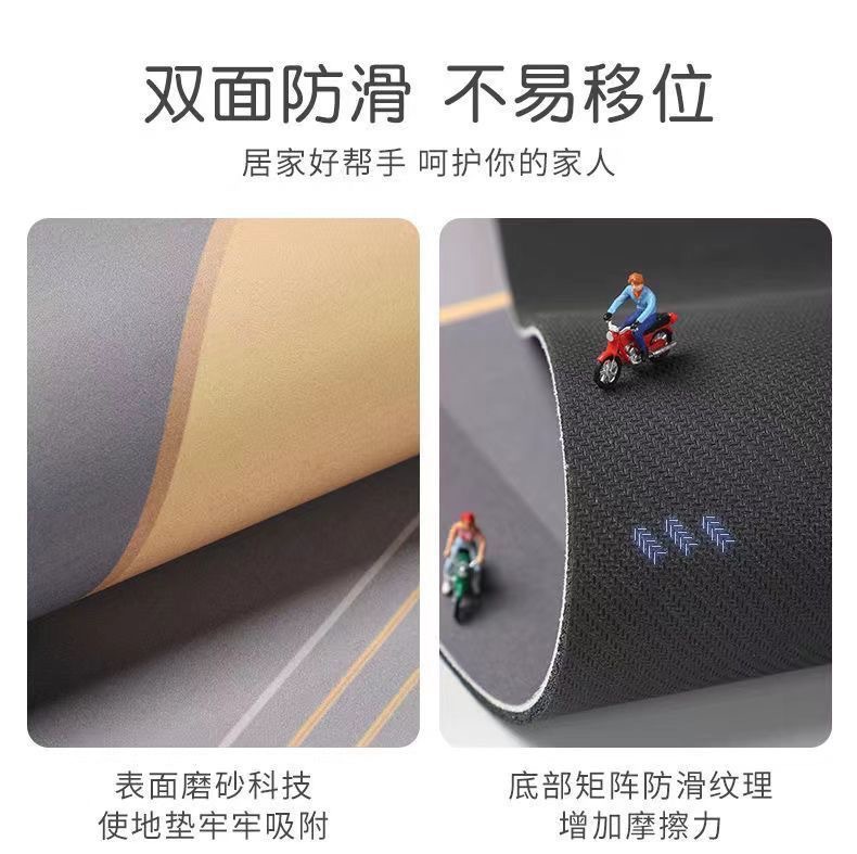 Car logo car floor mats, stylish universal style foot mats with diatom mud surface, suitable for all seasons, non-slip and washable