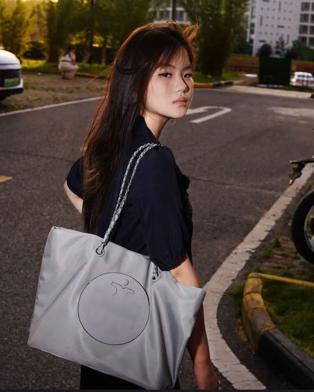 链条款女包高质感新款外贸跨境女包时尚百搭尼龙T☞B托特大容量小|undefined