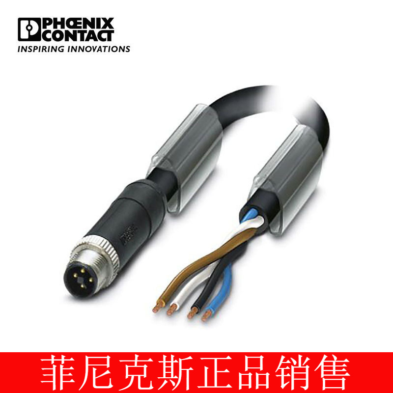 德国菲尼克斯 电源线 - SAC-4P-M12MST/ 2,0-PUR - 1408813