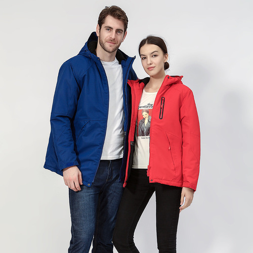 Cross-border Amazon smart constant temperature heating clothes outdoor jackets USB charging one-click heating cotton clothes wholesale