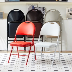 Manufacturer folding chair folding stool back chair home dining chair portable outdoor office chair conference chair computer seat