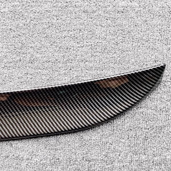 Suitable for 19-24 Audi A7 Rear Wing A7L Modified Racing Version Blade Rear Wing Paste Without Punching Paint Black