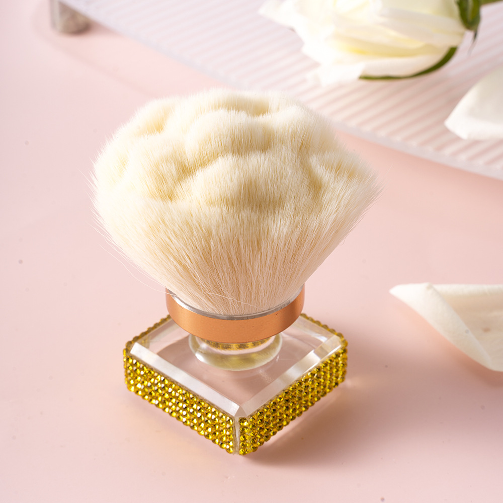 Diamantes transfronterizos de alta calidad multifunción venta caliente de un solo cepillo de polvo de manicura cepillo de base cepillo de maquillaje belleza