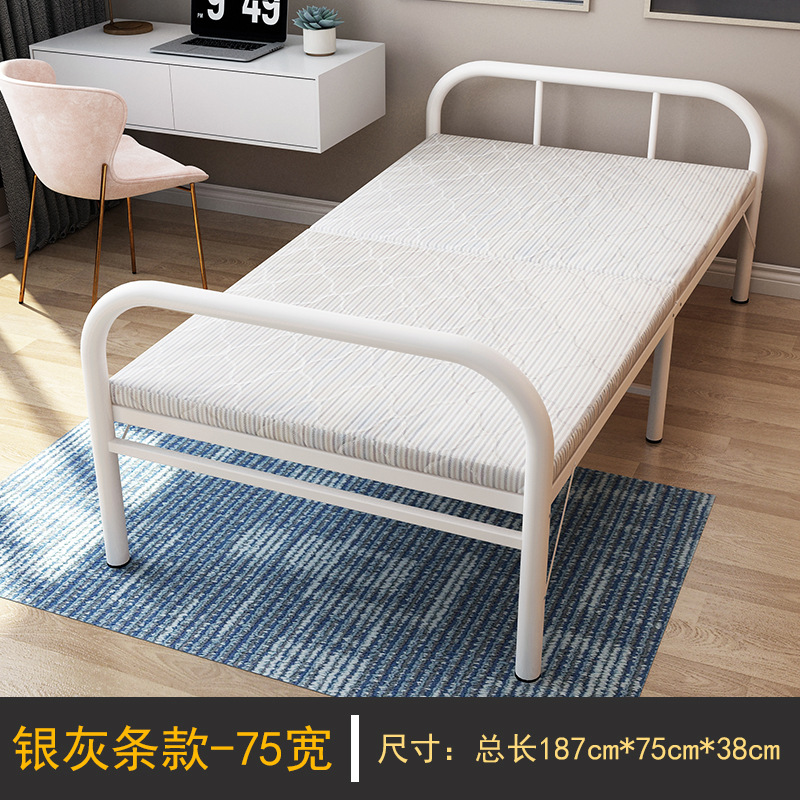 Camas plegables directas de fábrica cama de tablero cama de madera cama de almuerzo cama casera de adultos cama individual oculta image 17