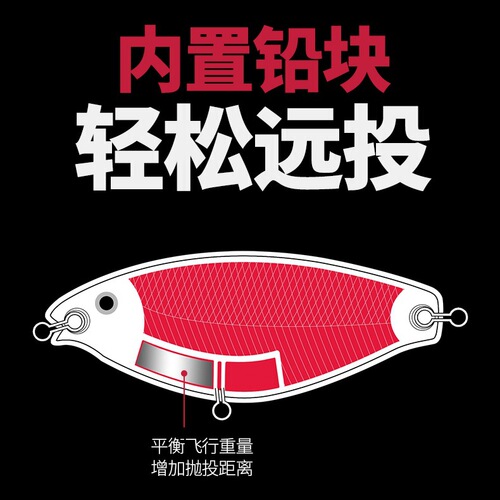 Feilu water surface tractor Luya bait cocked mouth bass blackfish special fake bait long-range floating pencil fake bait wholesale