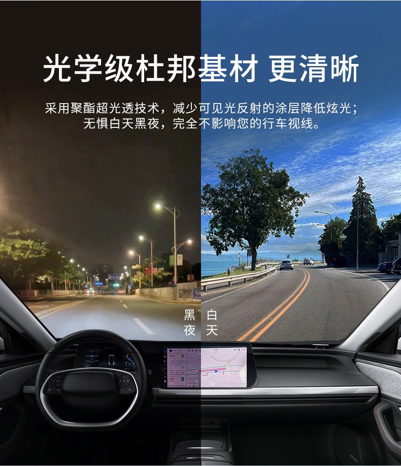 Meiji Car Film, Car Window Film, Explosion-Proof Film, Sun Protection and Heat Insulation Film, Front Windshield Film, V Series for the Whole Car
