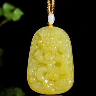 Xinjiang Hetian Jade Jade Dragon Brand Pendant High Imitation Jade Jade Dragon Pendant Batch External Mongolian Material Dragon Brand Jade Jewelry