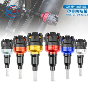 Motosiklet universal yıxılma əleyhinə rezin çubuq, off-road, küçə, skuter