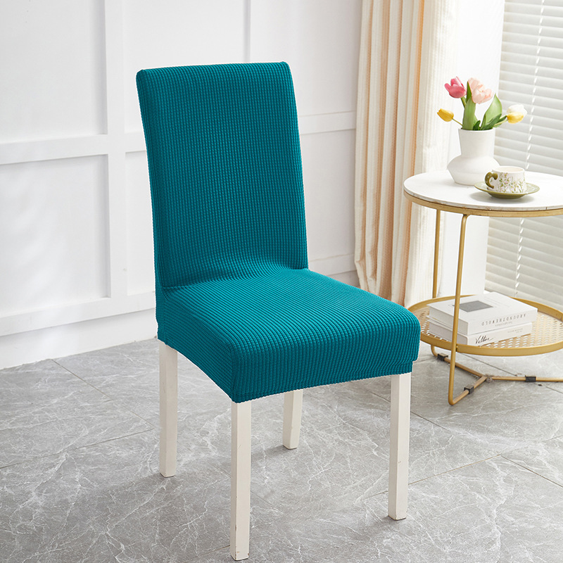 Cuadernas de asiento de asiento de comedor doméstico de cuatro estaciones cubierta de asiento todo incluido cubierta de asiento curva universal cubierta de protección de mesa elástica