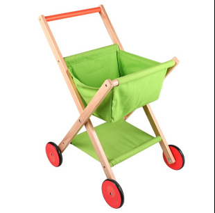 Los niños de madera de simulación educativa niñas bolsa de cosméticos padre-hijo amor interactivo tocador juego casa Juguetes