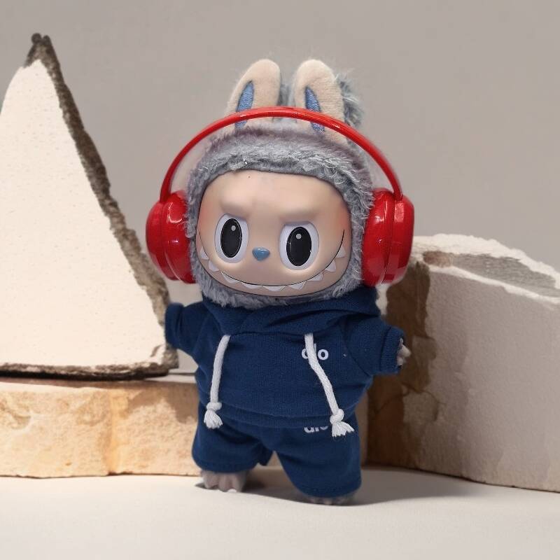 Dropshipping 代发仅衣服】挂件LABUBU公仔娃衣一二代盲盒拉布布|undefined