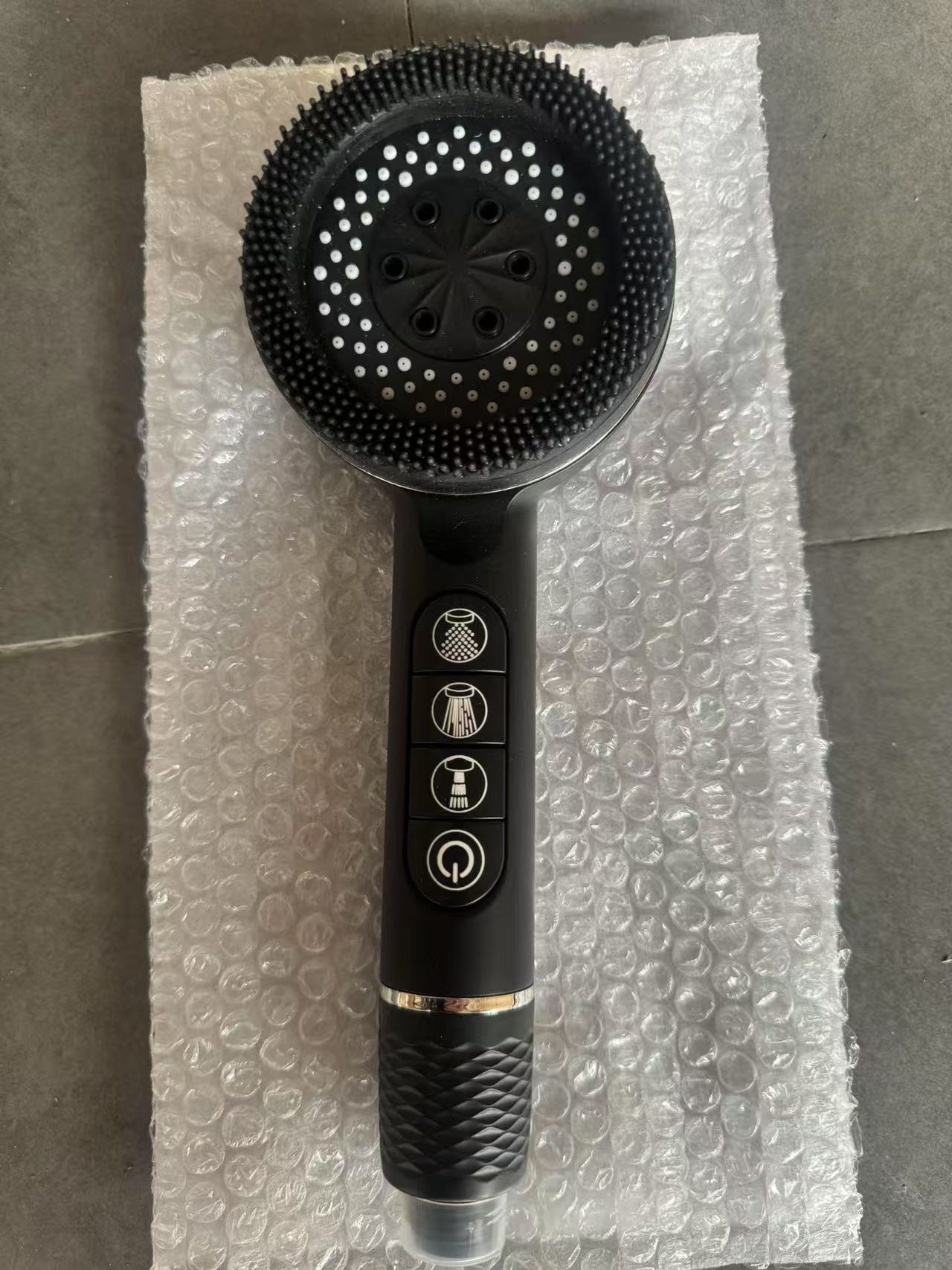 Piano key brush massage spray gun shower pressurized showerhead household shower handheld showerhead shower set undefined