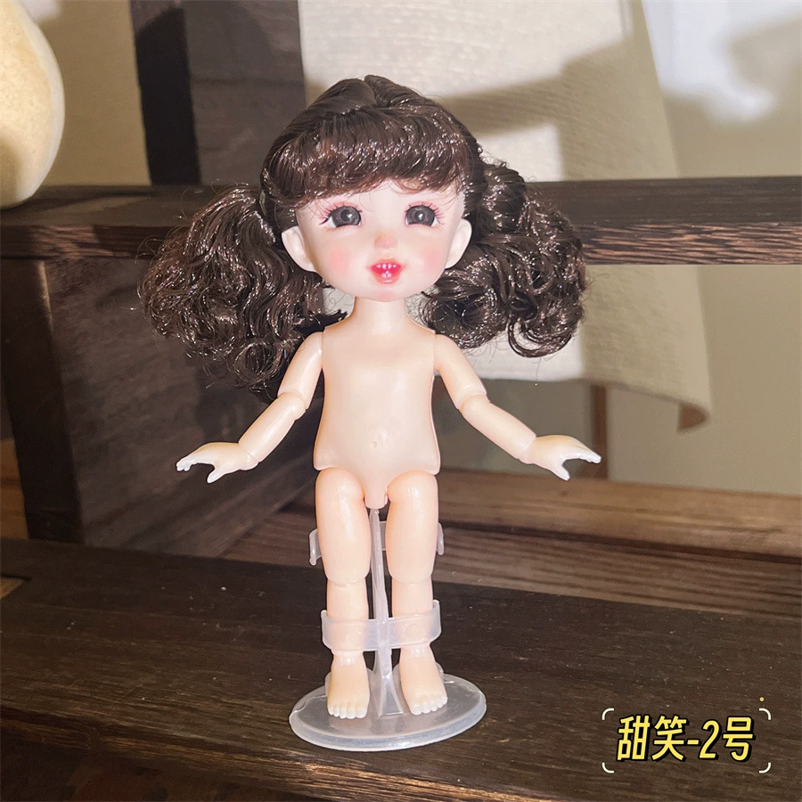 Милая кукла для переодевания, игрушка, 17 см, 3D