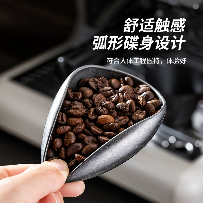 Coffee container stainless steel, measuring cup, measuring spoon