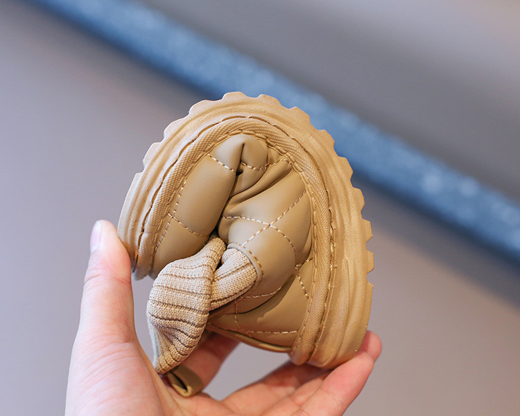 Cotone per ragazze invernali Snowy 2023 per bambini con calzini caldi per stivali corti da ragazzo e medi ispessiti_voghion.com