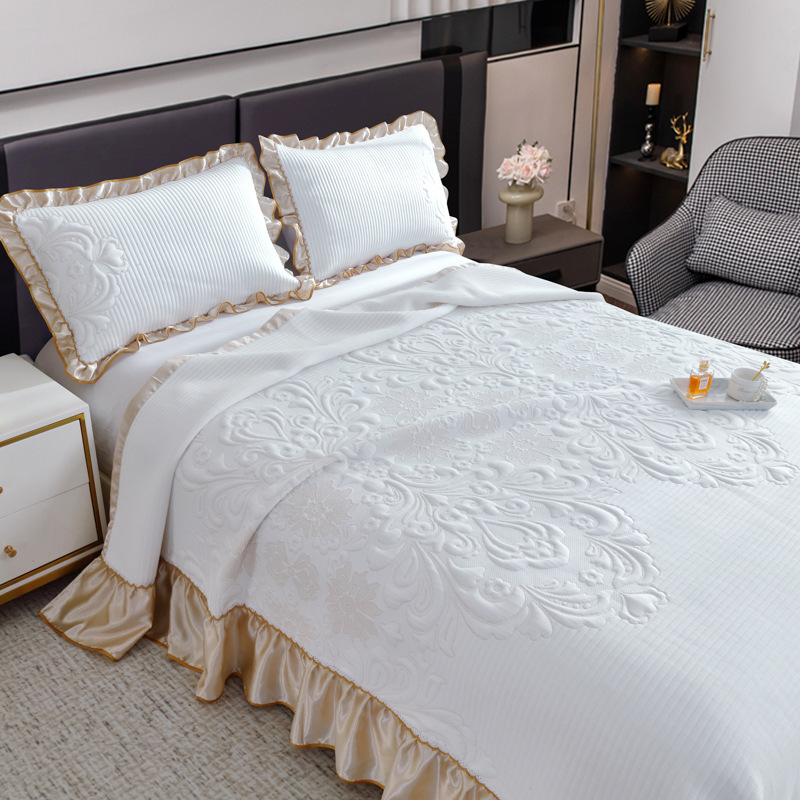 New Nordic Style Knitted Cotton Bed Cover Three-Piece Set Lace Blanket Multi-Functional Bed Cover Foreign Trade Cross-Border Bed Cover Wholesale New Nordic Style Knitted Cotton Bed Cover Three-Piece Set Lace Blanket Multi-Functional Bed Cover Foreign Trade Cross-Border Bed Cover Wholesale