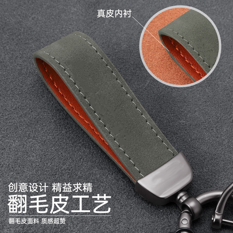 Popular en línea celebridad violento oso coche llavero hombres coche clave colgante pareja regalo de gama alta hebilla de gamuza