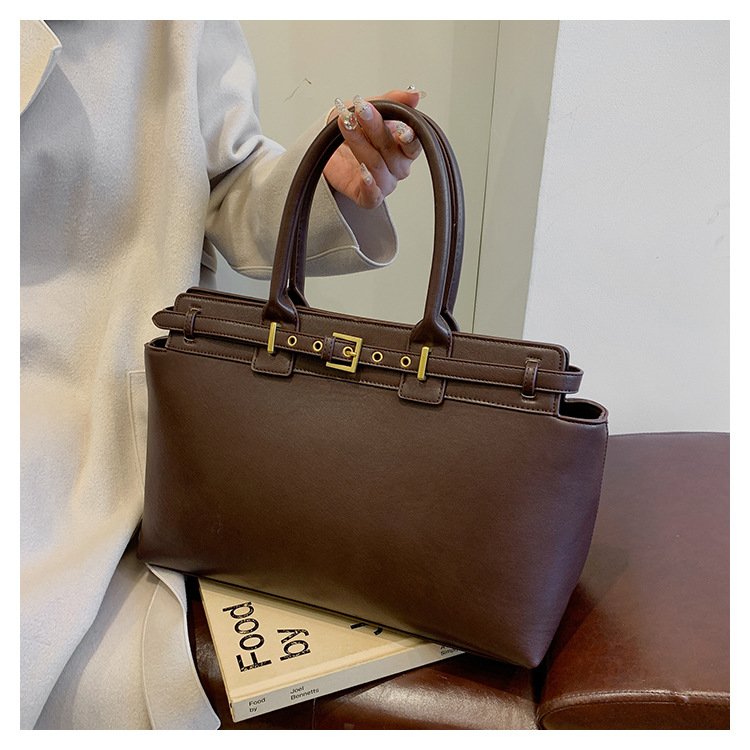 Bolsa de mano de comercio exterior transfronterizo para mujeres nueva moda europea y americana de alta calidad sensación de gran capacidad exquisita bolsa de hombro de viaje