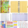 Cartoon [Luxury Gift Pack] - Yellow (12 budget cards + 8 zipper bags + 2 word stickers + 3 multi-function stickers + caliper 1 + color label stickers 2 + 2)