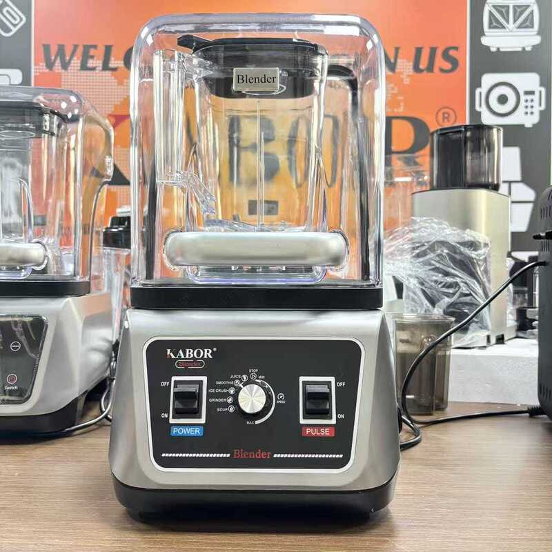 Kabor Blender Uk Standard Smoothie Blender Commercial Blender with Cover Silent Mixer Food Processor Kabor Blender Uk Standard Smoothie Blender Commercial Blender with Cover Silent Mixer Food Processor