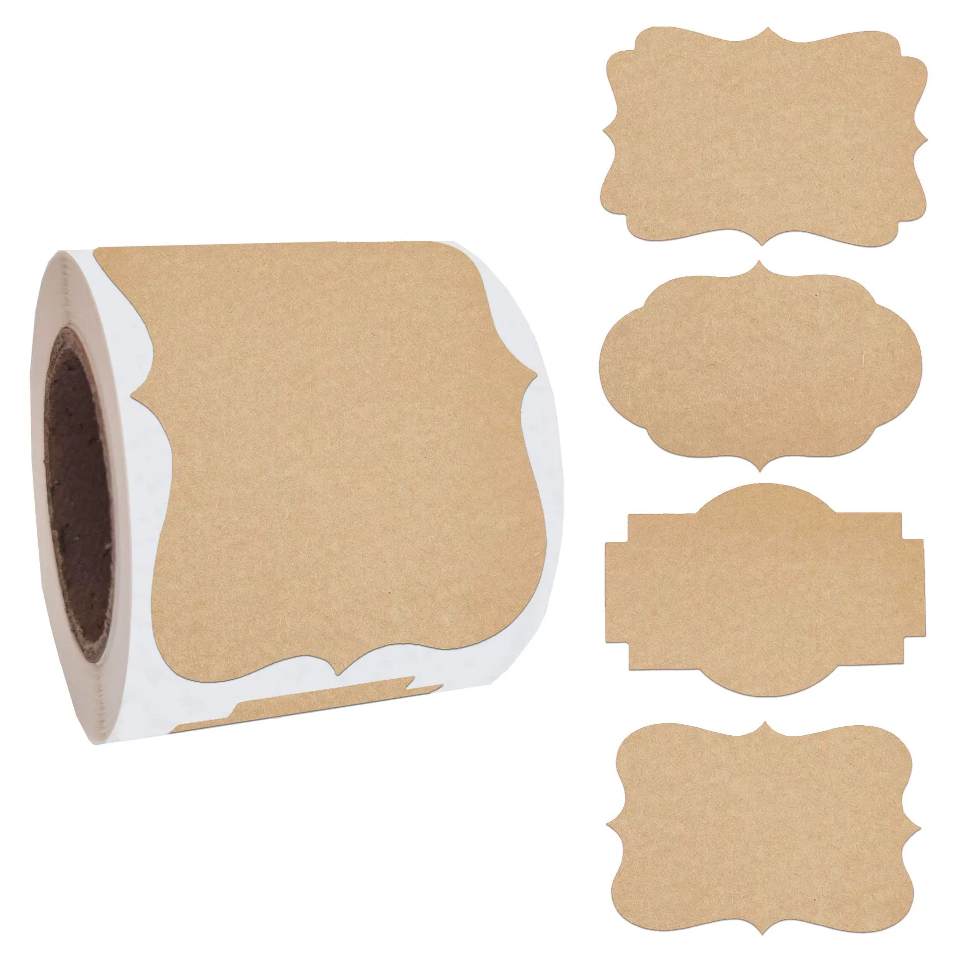 Горячая продажа внешней торговли этикетка 200 штук самоклеящаяся, написанная в бутылке с эфирным маслом, пищевая банка может Рождественский подарок Этикетка