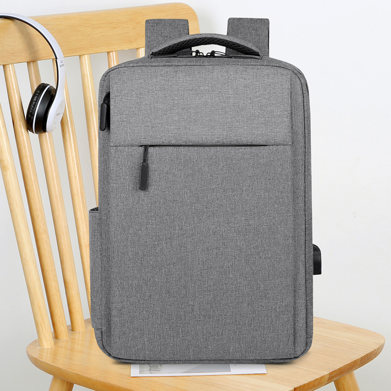 Computer Backpack, Large-Capacity Backpack, Men's Business Travel, Women's Casual Satchel, Can Be Printed with Logo