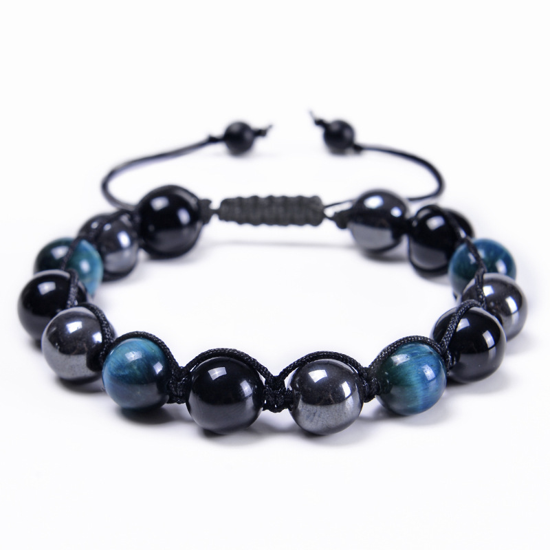 Fashion Gradient Color Agate Handmade Bracelets 1 Piece