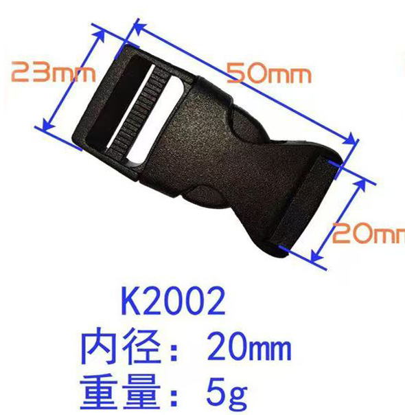 Zhengxin hebilla de plástico de alta calidad hebilla bolsa accesorios mochila hebilla ajustable hebilla femenina POM material hebilla de la cintura