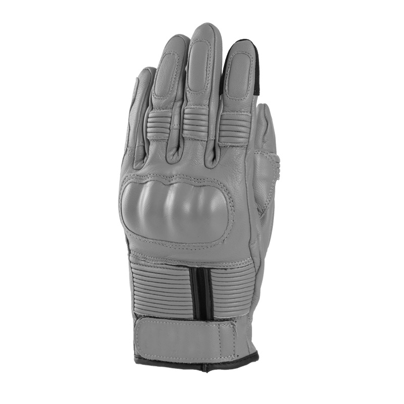 タッチスクリーン対応、二重手首制御、羊革製バイクグローブ、耐衝撃保護具、レーシングバイクグローブ