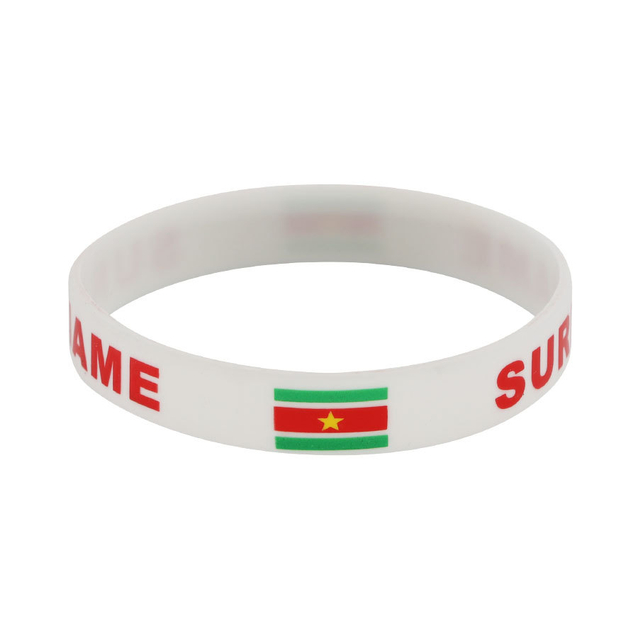 Bandera de silicona Bracelet Copa del Mundo Bracelet Bandera de silicona Bracelet Copa del Mundo Bracelet Bandera de silicona Bracelet Mundo