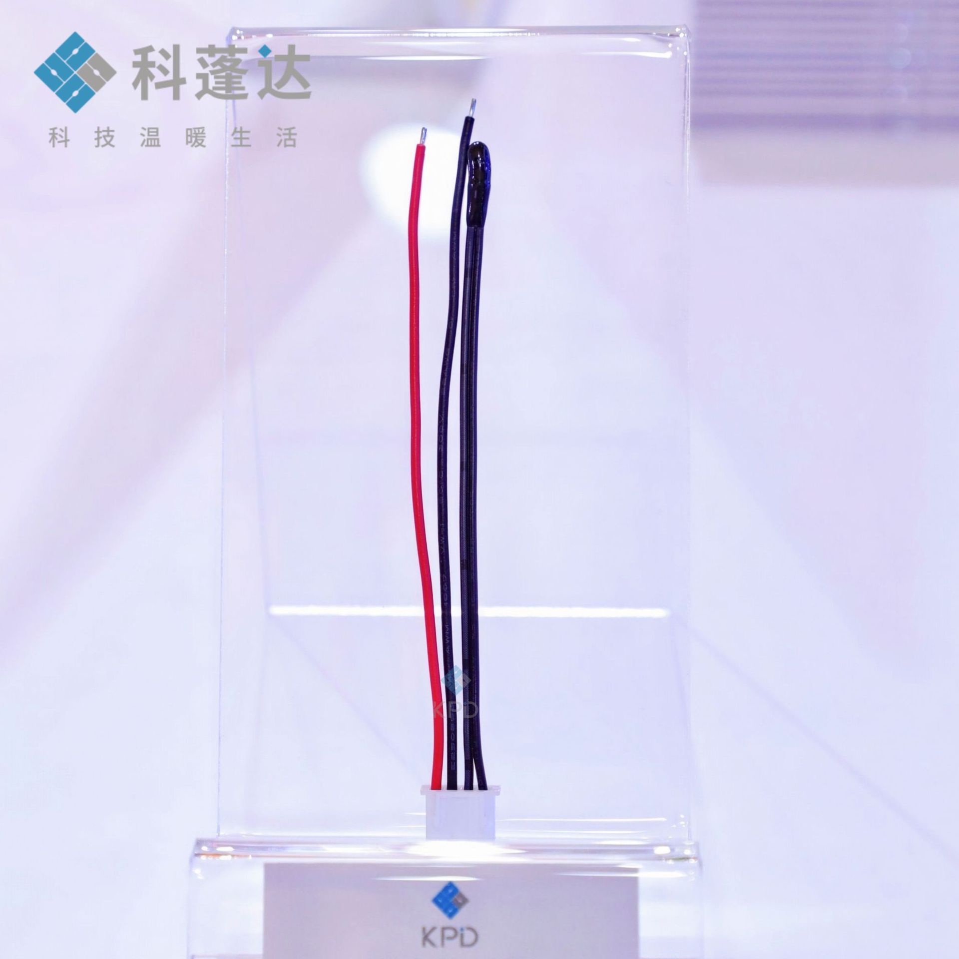 水滴形NTC温度传感器环氧感温探头新能源储能电池适用科蓬达测温