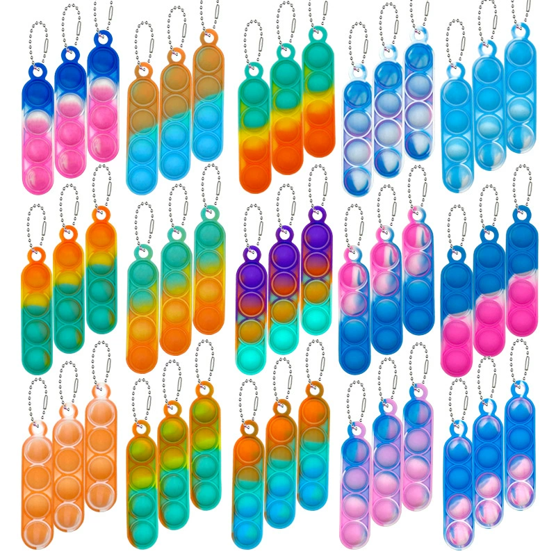 Убийца Pioneer мини-брелок кулон Непоседа игрушки Рюкзак Кулон палец пузырь музыка декомпрессионная игрушка